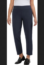 Kirkland Signature Womens Small 4-Way Stretch Ankle Pants - Navy Blue