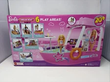 MATTEL Barbie Dream Boat Playset With Pool Toy HJV37, Sealed