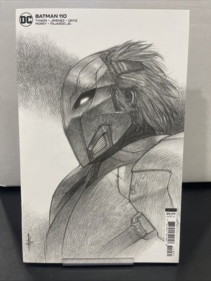 Batman #110 1:25 Riccardo Federici Peacekeeper Sketch Variant DC 2021