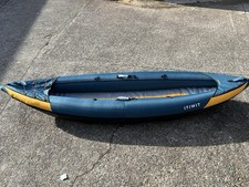 Decathlon X100 2 Person Inflatable Kayak Medium Up to 150 KG Capacity - USED