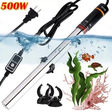 500W LCD Digital Aquarium Heater Submersible Fish Tank Thermostat Anti Explosion