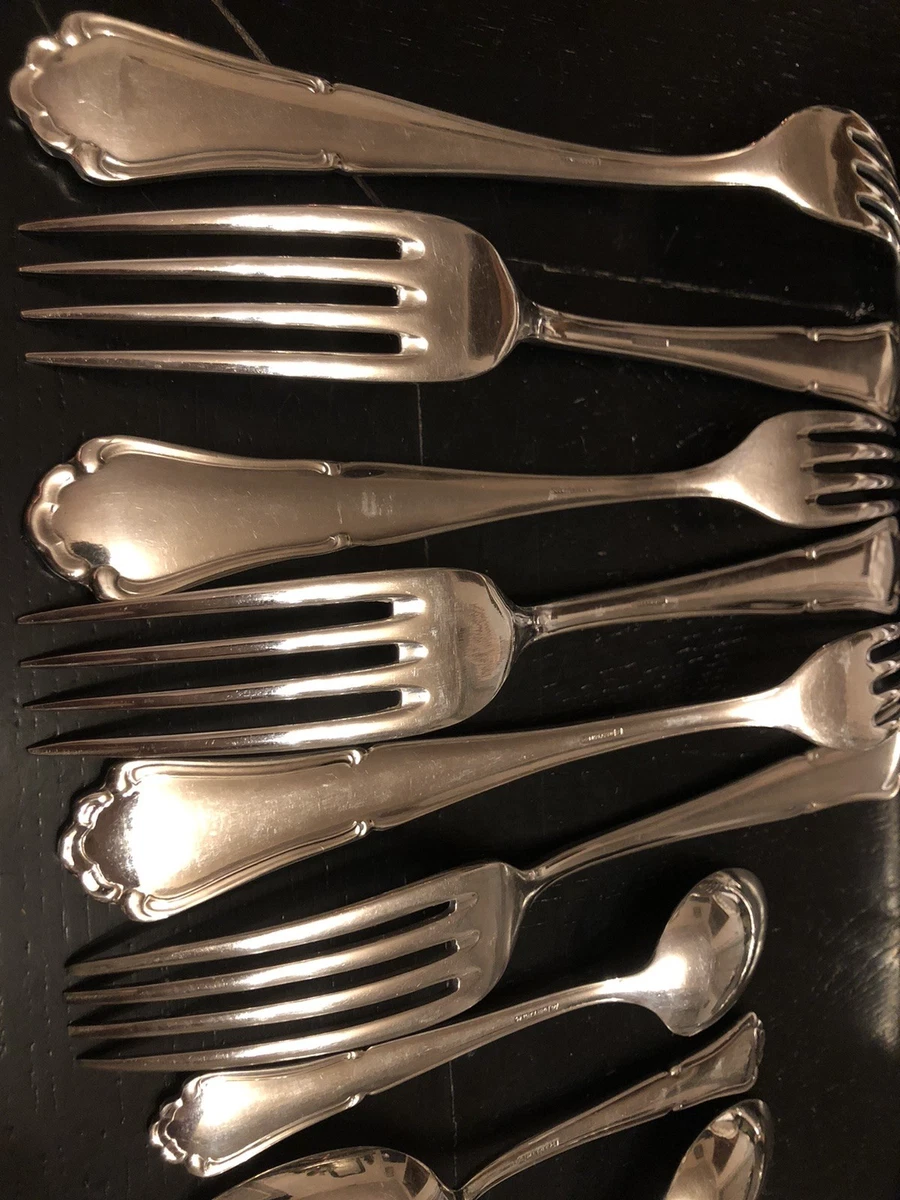 Ménagère Métal Argenté DEETJEN 6 Pers. /Silver plated cutlery