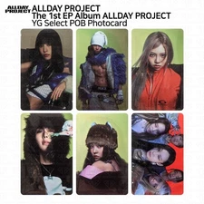 ALLDAY PROJECT ADP The 1st EP Album ALLDAY PROJECT YG Select POB Photocard KPOP