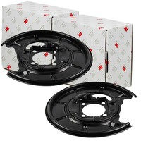 2X Nk Spritzbleche Bremsscheiben Hinten Passend FÜR MERCEDES-BENZ A-KLASSE