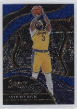 2023-24 Panini Select Courtside Blue Disco Prizm /25 Anthony Davis #220 hs9