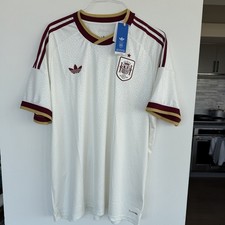 NEW adidas Official Spain Men s 2XL 2026 World Cup Away Jersey Kit