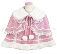 Preview of Angelic Pretty Woman M Mille-Feuille Cape Coat Limited Edition Sweet Lolita Drea