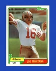 1981 Topps Set-Break #216 Joe Montana RC NR-MINT *GMCARDS*
