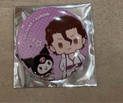 Sanrio x BLEACH can badge Aizen Sosuke Kuromi