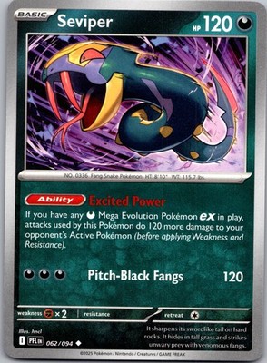 ME02: Phantasmal Flames #062/094 Seviper