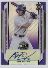 2021 Leaf Metal Draft Purple Rainbow /25 Ryan Holgate #BA-RH2 Auto 0t2