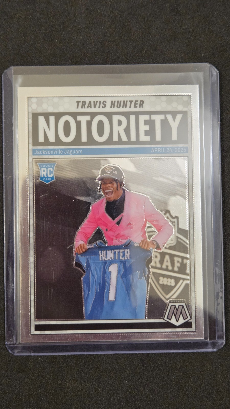 2025 Panini Mosaic Football - Travis Hunter Notoriety #12 Jacksonville Jaguars