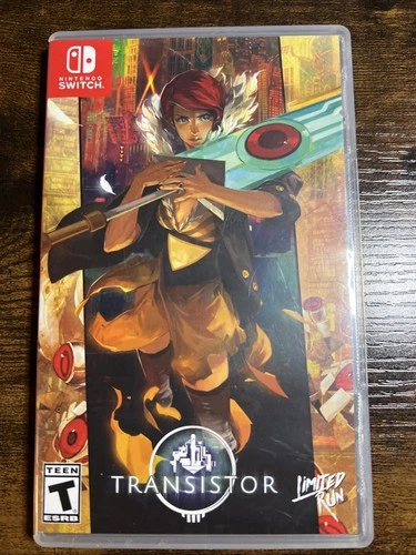 Transistor - Nintendo Switch, 2019 - CIB Case Cartridge Inserts - Tested
