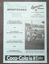 Programm TSV 1860 München VFB Leipzig 91/92 1.FC Lok Leipzig Die Blaue DDR