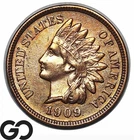1909 Indian Head Cent Penny