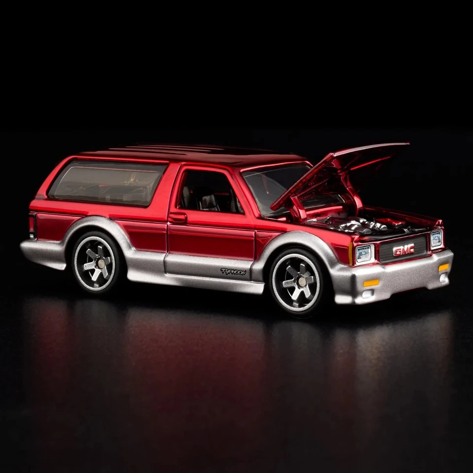 2025 Hot Wheels RLC GMC Typhoon Red Sealed Box - Image 2 of 2