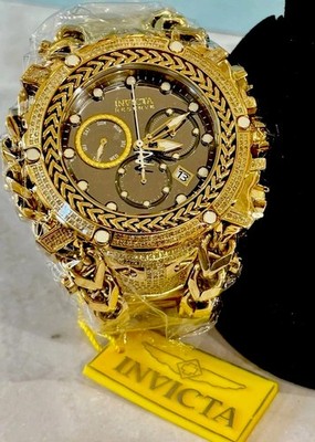 New Invicta Gladiator Reserve 1.75 ct. Diamond Mens Wristwatch 58mm.