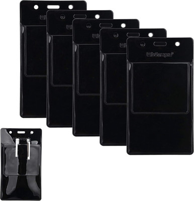 5 Pack Clear Heavy Duty Pocket Protector for Shirts, Lab Coats, Pants - Multi-Pu