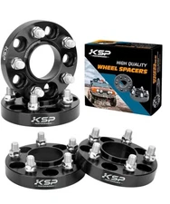 4 pk of 5x4.5 Hub Centric Wheel Spacers 1" Fits Mustang Explorer Aviator 14x1.5
