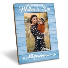 Mother Gift from Son, The Love Between A Mother  Son is Forever Photo Frame,...