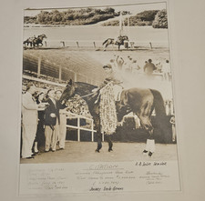 1951 Winner's Circle Photo, Citation, Hollywood Gold Cup, Jimmy Jones Estate
