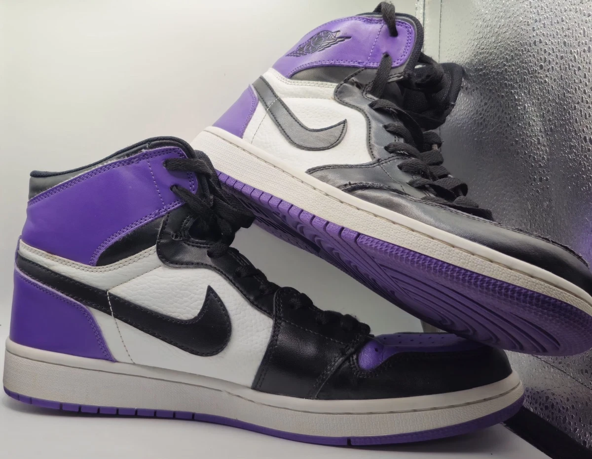 シューズ(男性用) AIR JORDAN 1 RETRO HIGH OG COURT PURPLE NIKE - Air Jordan 1 High OG 