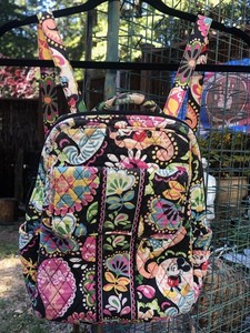 Vera Bradley Disney Parks Midnight with Mickey large backpack NWT RARE Vera Bradley Midnight with Mickey | eBay main image 4