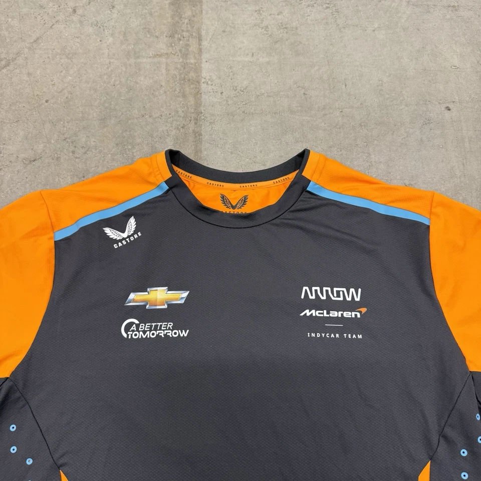 Camiseta deportiva Arrow McLaren Indy Car Team Racing para hombre talla XL Foto 2 de 4