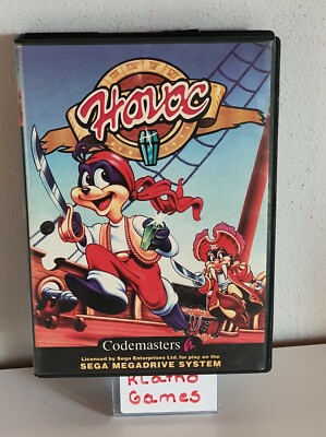 Sega Mega Drive Spiel PAL ''Havoc'' mit OVP+Anleitung    C1270