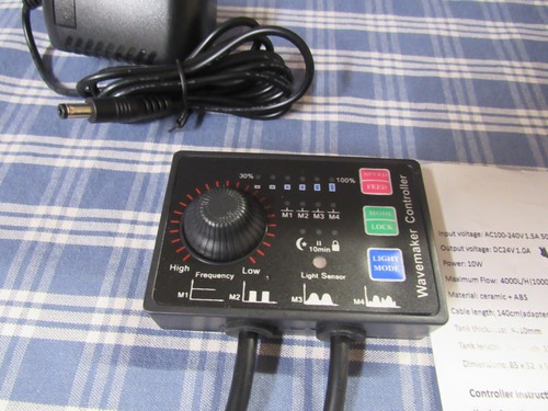 DOMICA Aquarium Wave Maker Power Head and Controller W-10(Open Box) FREE SHIPPIN - Picture 10 of 13