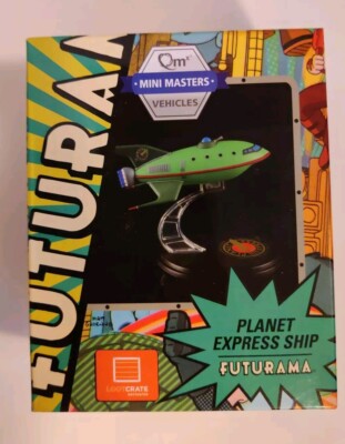 Loot Crate QMX Futurama Planet Express Ship Old Bessie Model NEW