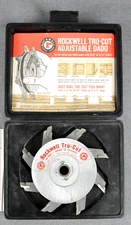 Rockwell No. 34-960 TRU-CUT DADO for Radial &Table Saws Made In Canada In Box