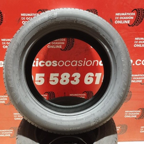 2X 285 45 R20 112YXL MICHELIN PILOT SPORT4 SUV 5.5/6.8Mm REF:12014 - Foto 8 di 9