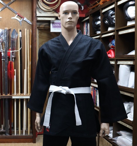 Golden Tiger Size 4/180 Black Judo Gi Uniform Karate - Picture 5 of 9