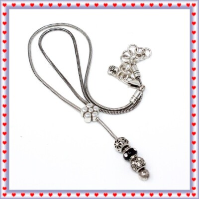 Brighton Y NOT La View Flower Charms Necklace With 3 Brighton Mini Beads