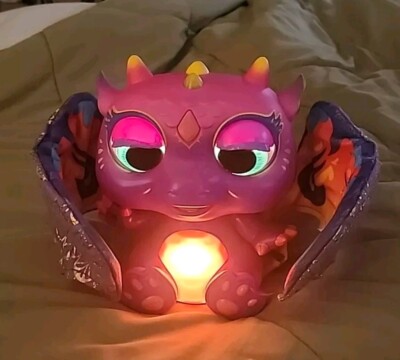 Hasbro FurReal Friends Moodwings Baby Dragon Interactive Pet Purple No Accessory