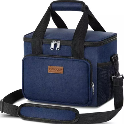 Insulatted Lunch Bag food Box Adults Men Woman Office Outing Waterproof NEW