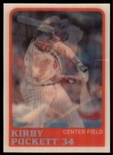 1988 Sportflics Kirby Puckett Minnesota Twins #8