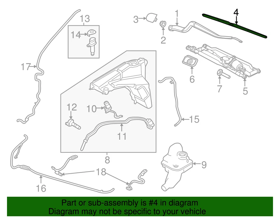 Juego de escobillas limpiaparabrisas delanteras Land-Rover originales LR180491 Foto 3 de 3