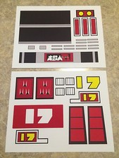REPRO STICKERS - D17 Jumbo Machinder Daitesujin 17 / D17 Taiwan Version -VINYL
