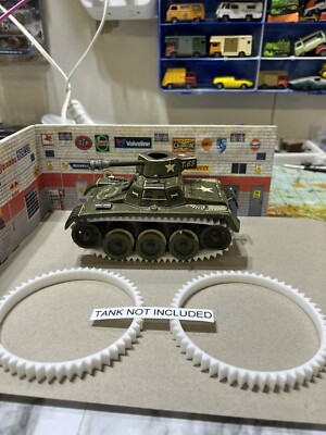 1 Set Of New Tracks For Gama Tank T-65 Tin Toy Wind Up, Clockwork
