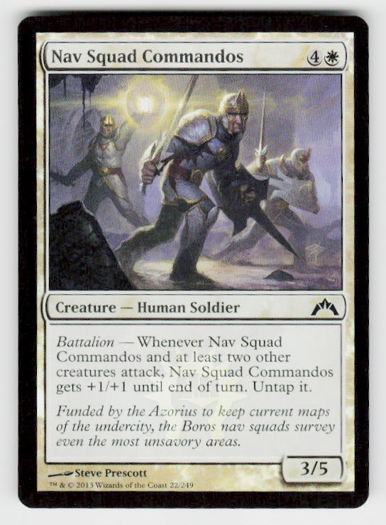 Gatecrash #22 Nav Squad Commandos FOIL