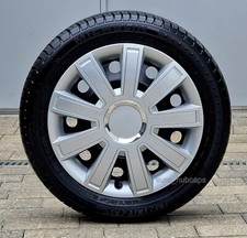 Wheel trims 14 inch , Hub Caps  to fit Skoda Fabia + emblems 14"  Set of 4