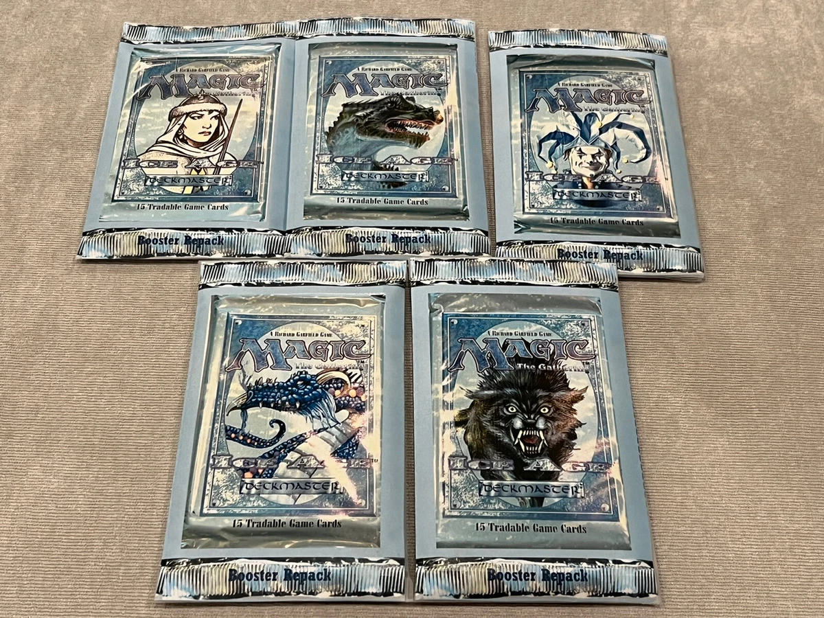 Magic: The Gathering Ice Age Sealed Collectible Card Game Packs