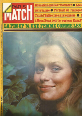 PARIS MATCH NR. 1323 E. LECLERC / MYSTERES DE L'ORIENT EXPRESS /M. SHAW / M. ACHARD
