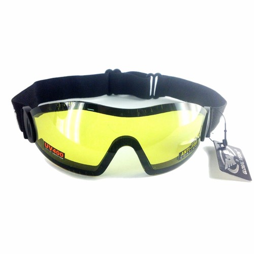 Global Vision Biker Goggle, Z-33, Assorted Lenses Color w. Adjustable Strap - Picture 8 of 10