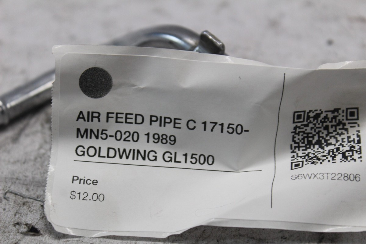AIR FEED PIPE C 17150-MN5-020 1989 GOLDWING GL1500 | eBay