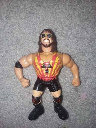 WWF Hasbro Adam Bomb Series 11 1994 Loose Green Ca...