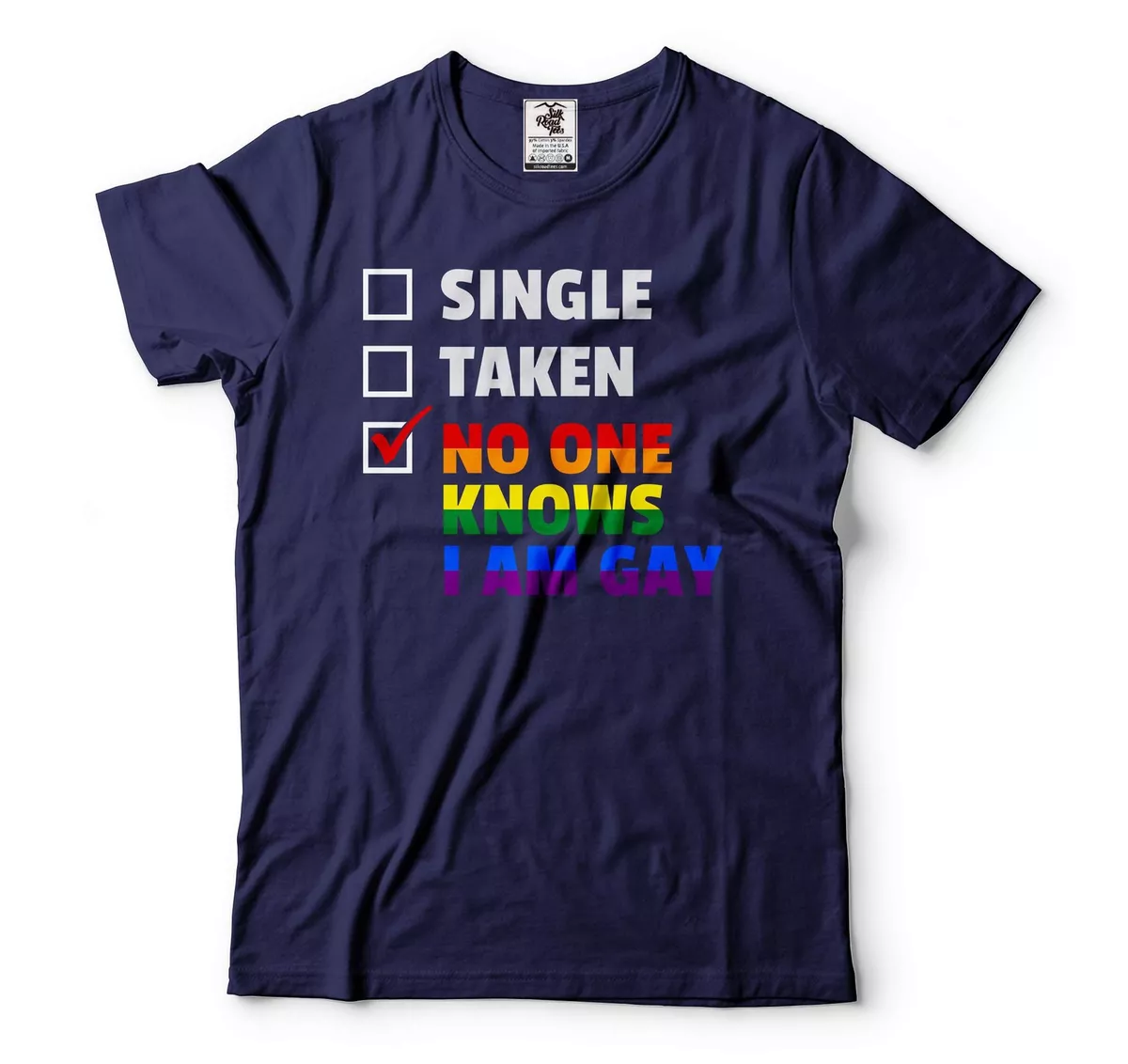 Funny No One Knows I Am Gay Shirt LGBT Pride Shirt Rainbow Shirt