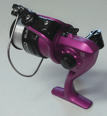 Zebco 20 Slingshot SLSP20-GWBO Spinning Reel, 8 lb Test Line Free Shipping  | eBay
